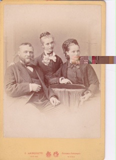 I nonni di Rosina, Ada e William con la povera Catherine